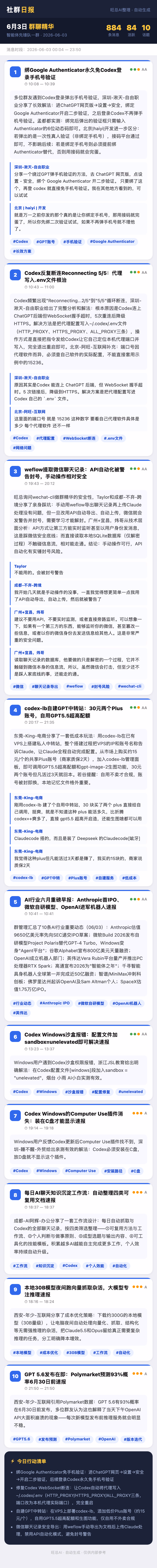 智能体先锋队一群 6月3日 · 周三 群精华